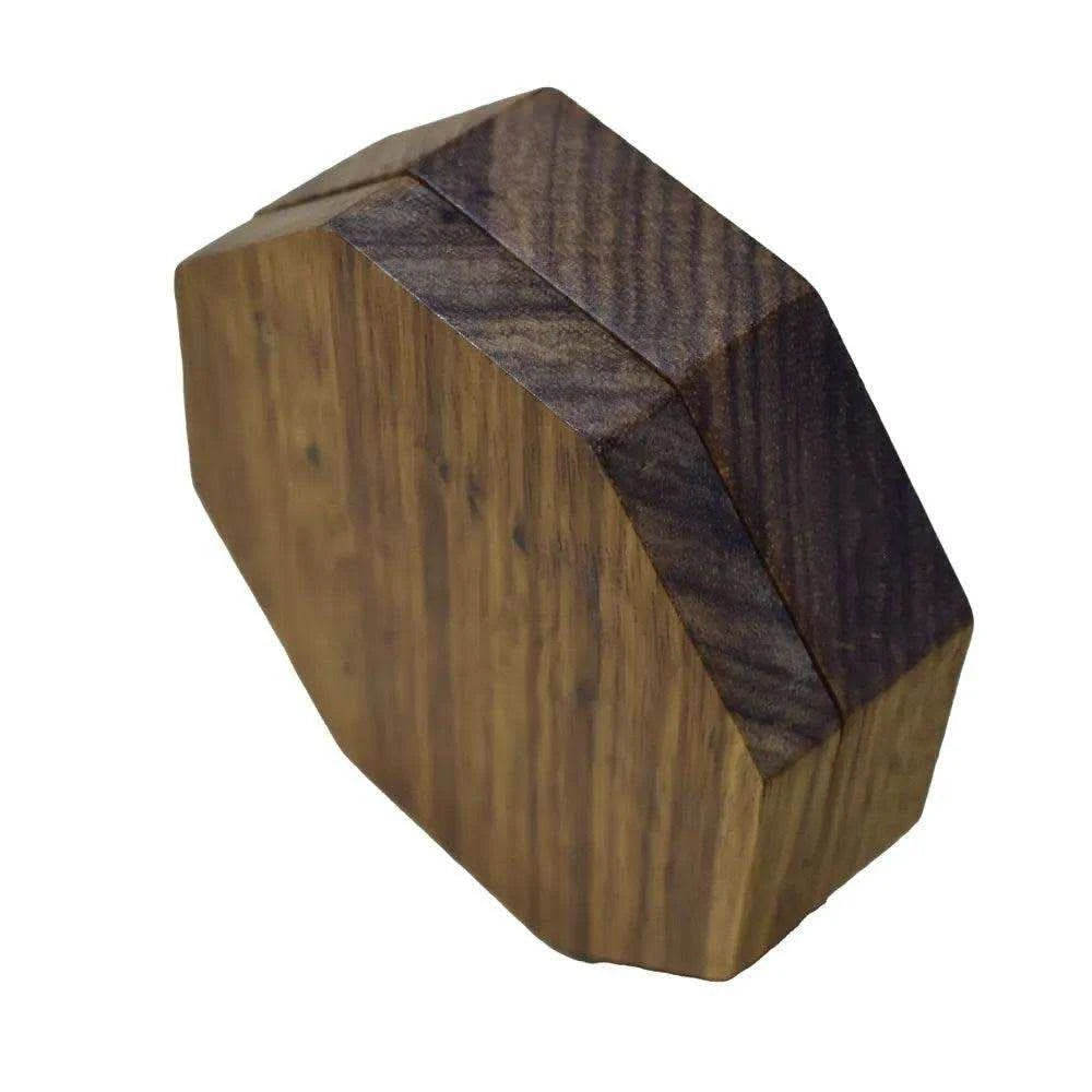 Small SABAH Wooden Magnetic Dice Box - RULE DICE