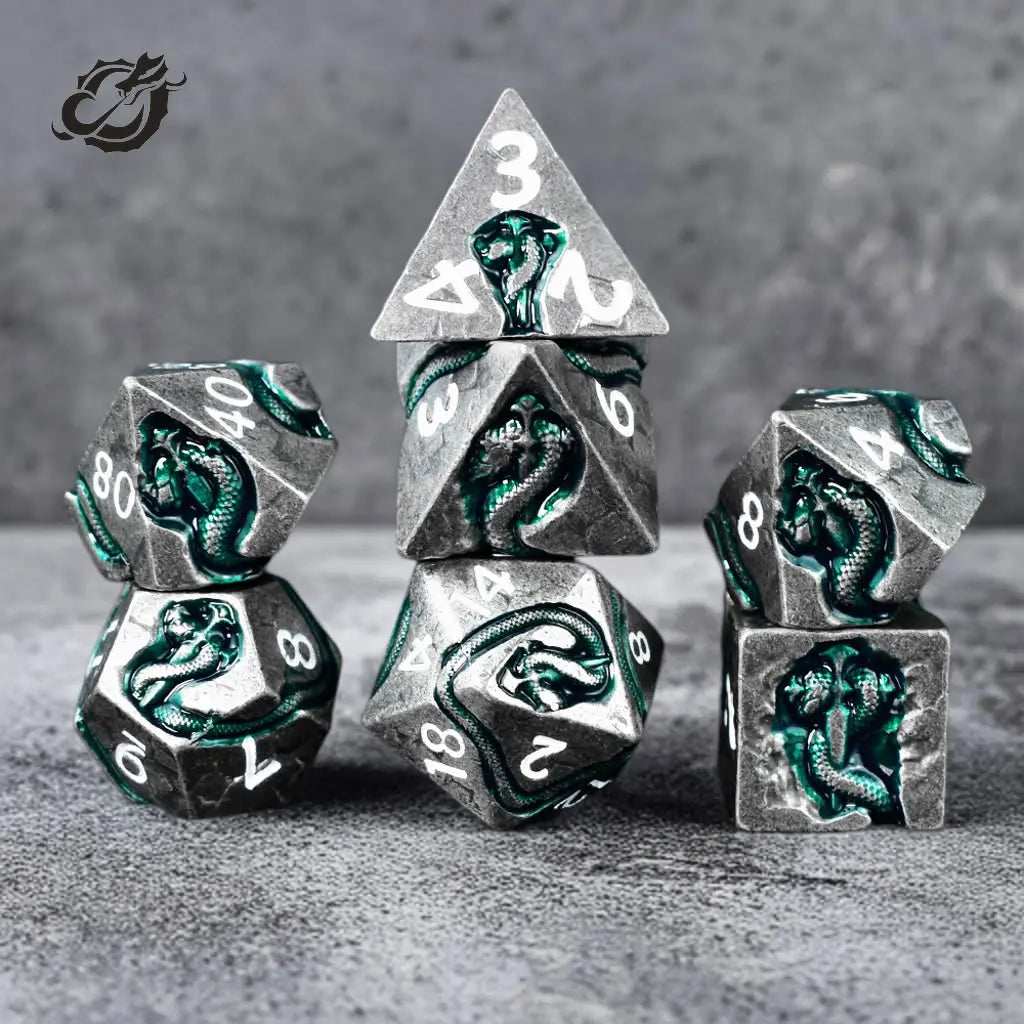 Voidstone Serpent’s Dagger Dice Set - RULE DICE