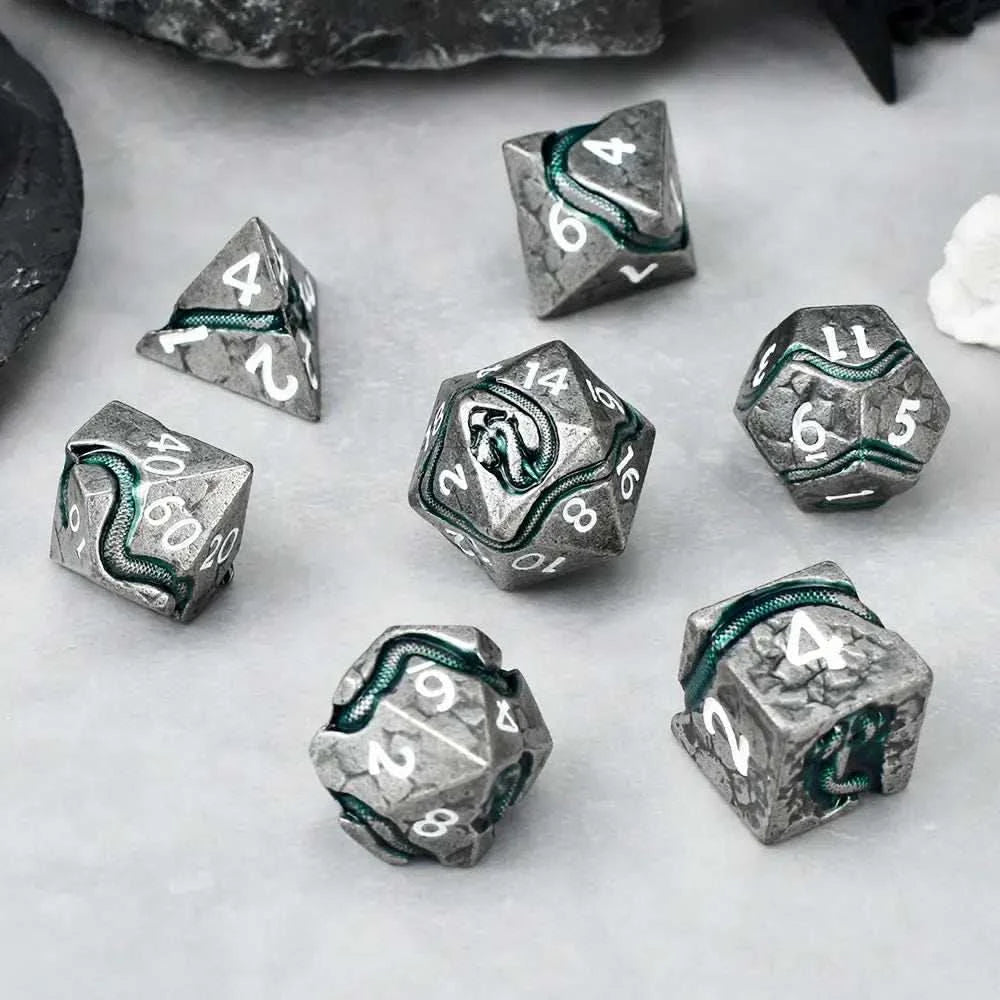 Voidstone Serpent’s Dagger Dice Set - RULE DICE