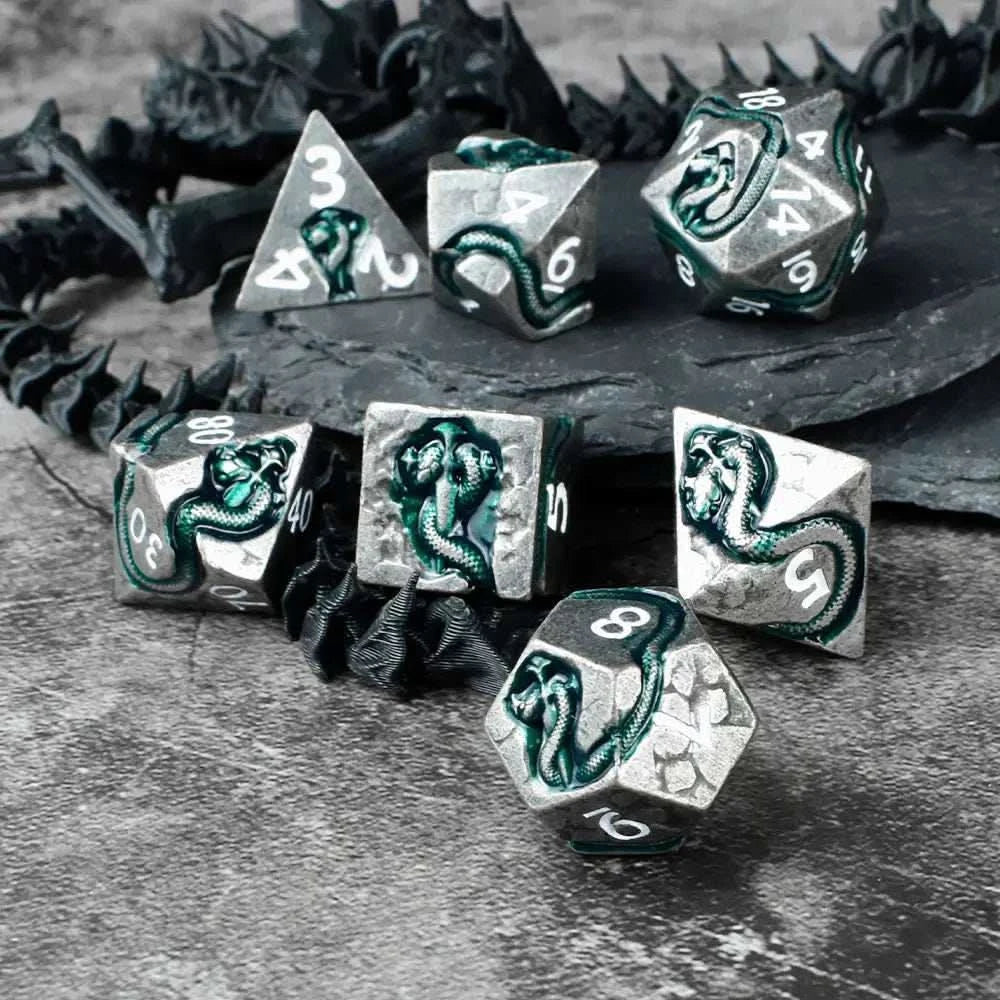 Voidstone Serpent’s Dagger Dice Set - RULE DICE
