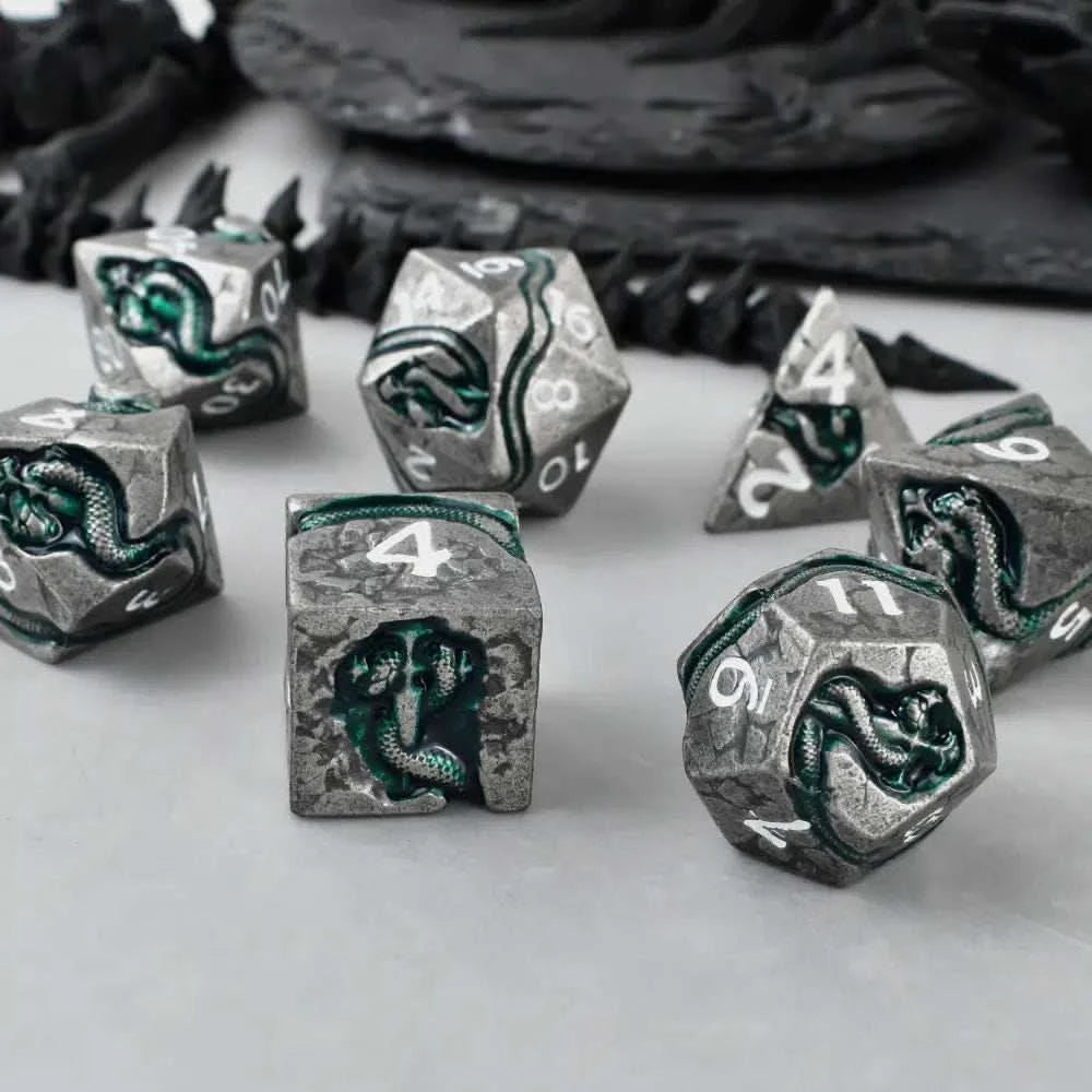 Voidstone Serpent’s Dagger Dice Set - RULE DICE