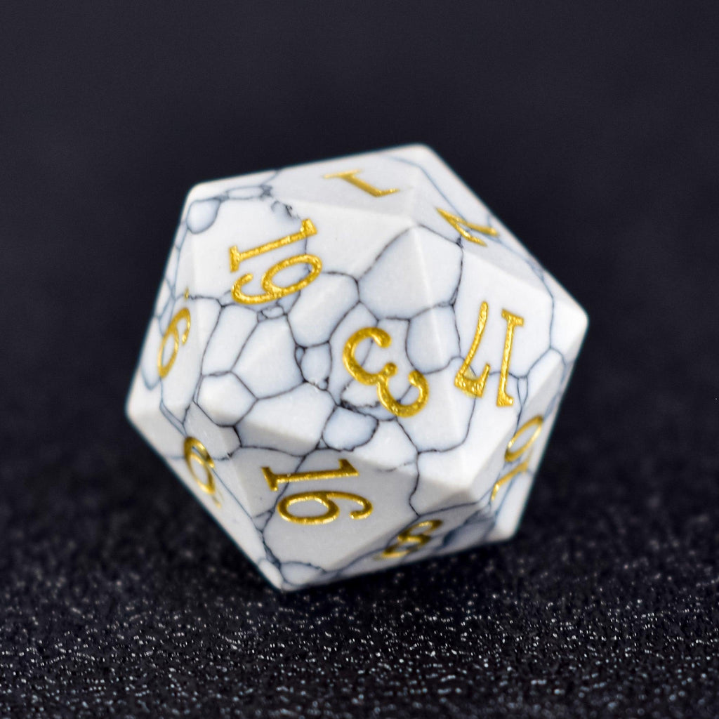 White Turquoise Dice